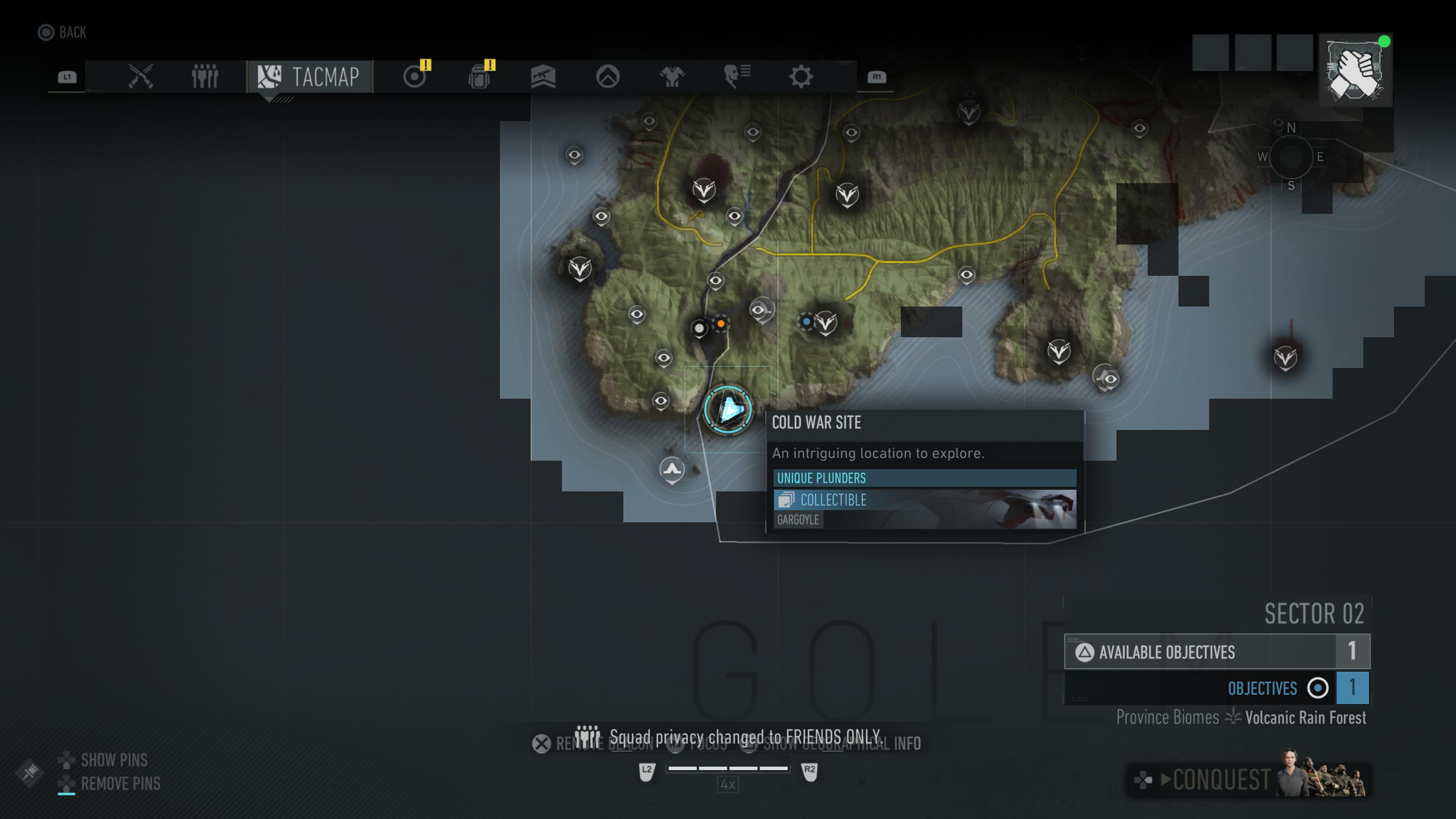 Golem Sector 1 Overwatch Tower Map