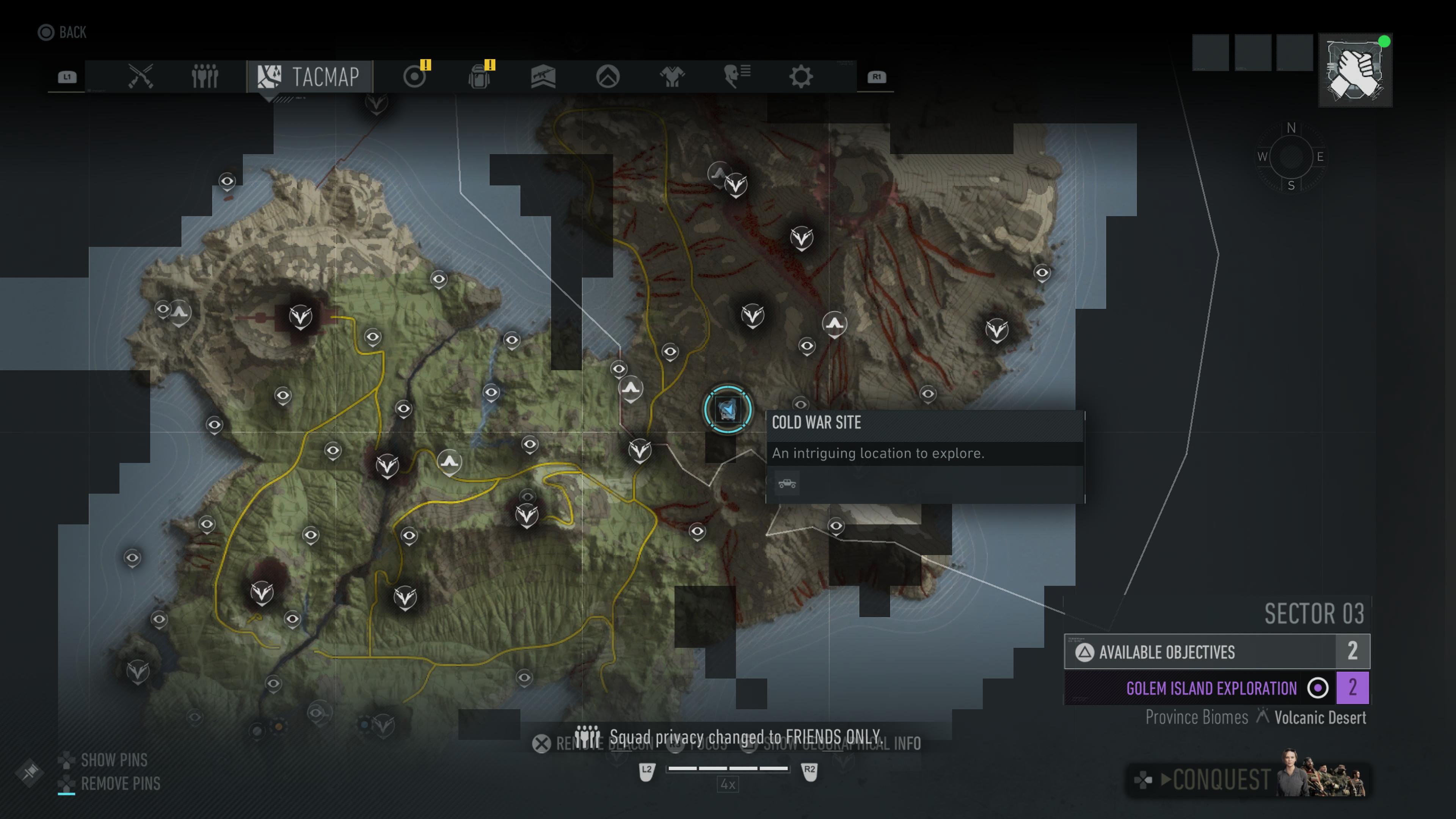 Golem Sector 3 Bunker View