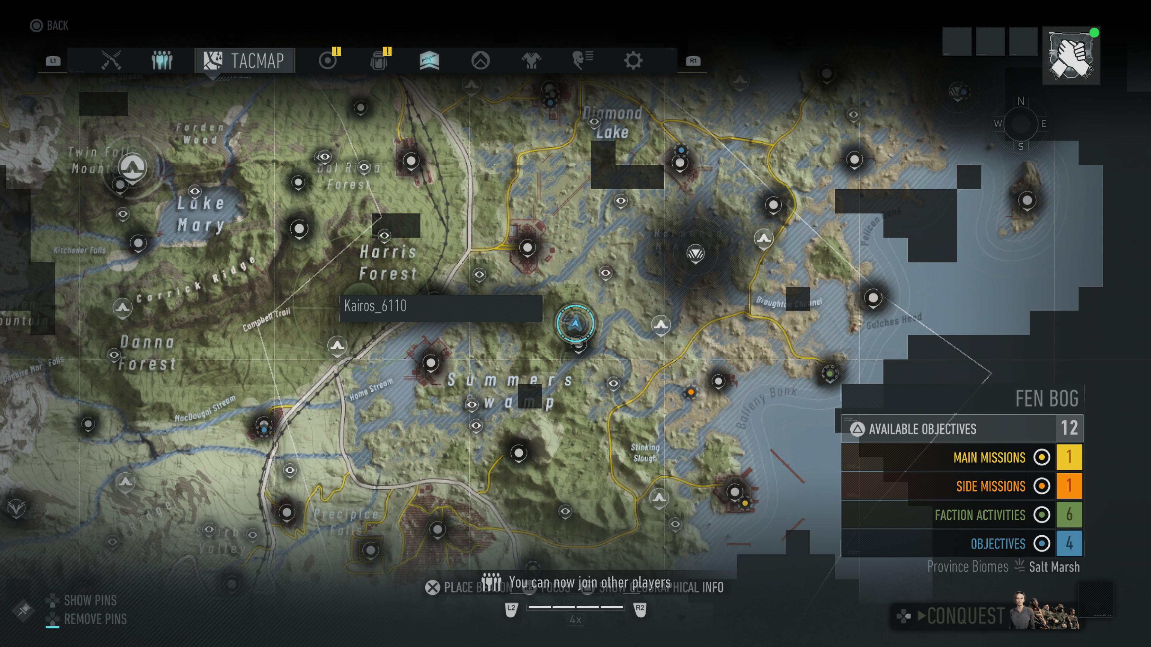 Map location for Assassin's Creed Leap of Faith Easter egg
