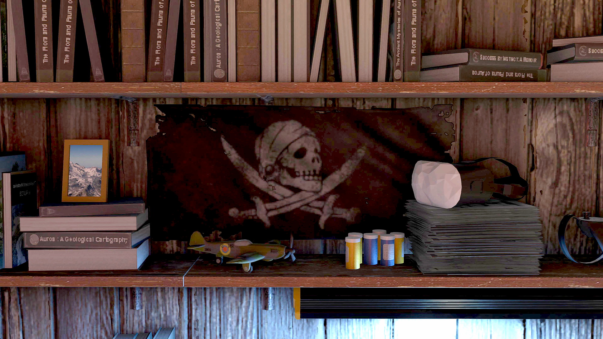 Jack Rackham Fan symbol close-up