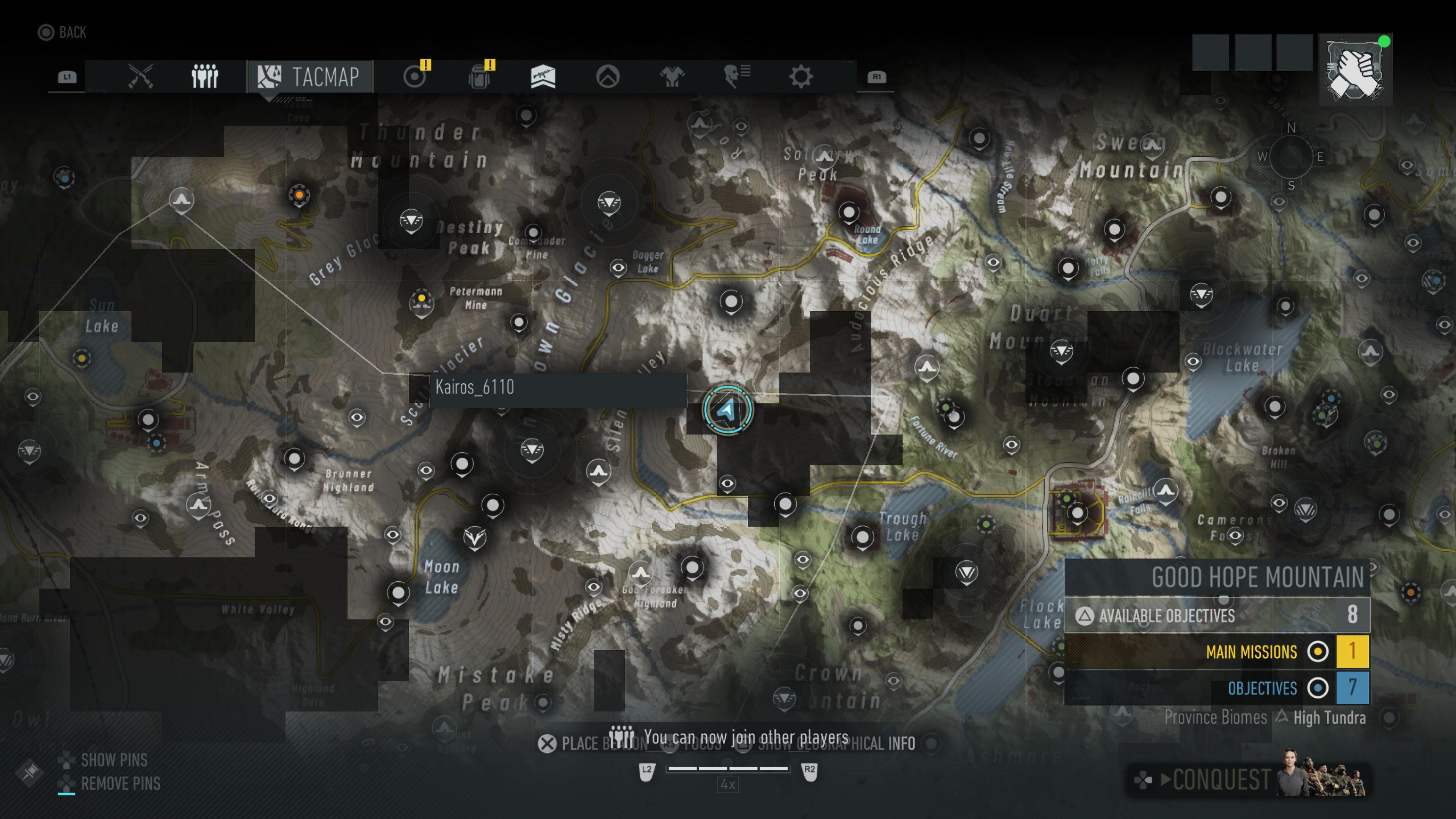 Map location for Ice Volcano