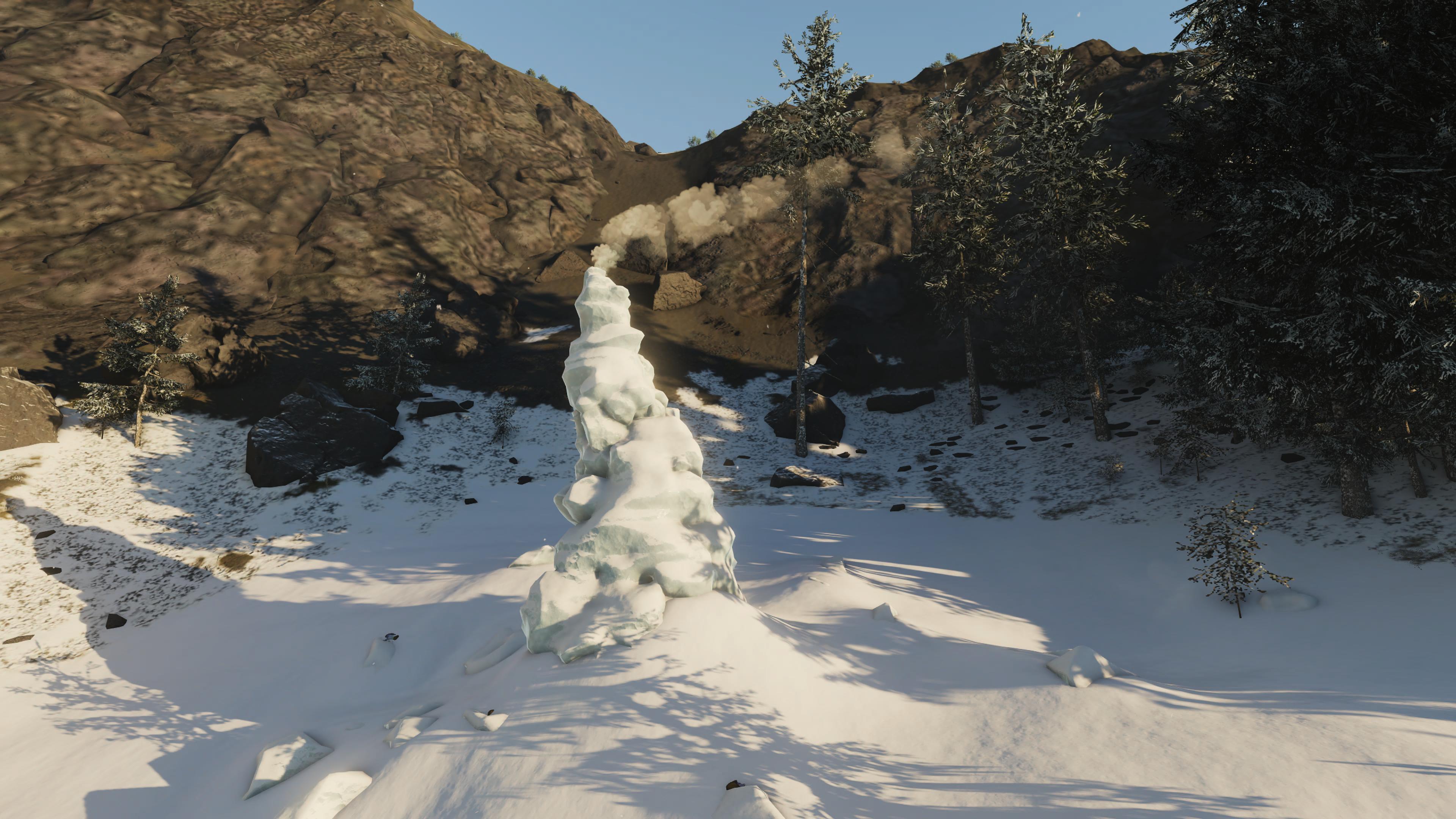 Ice Volcano oddity